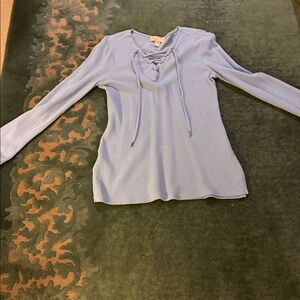 Michael Kors New w/o tags piwder Blue top